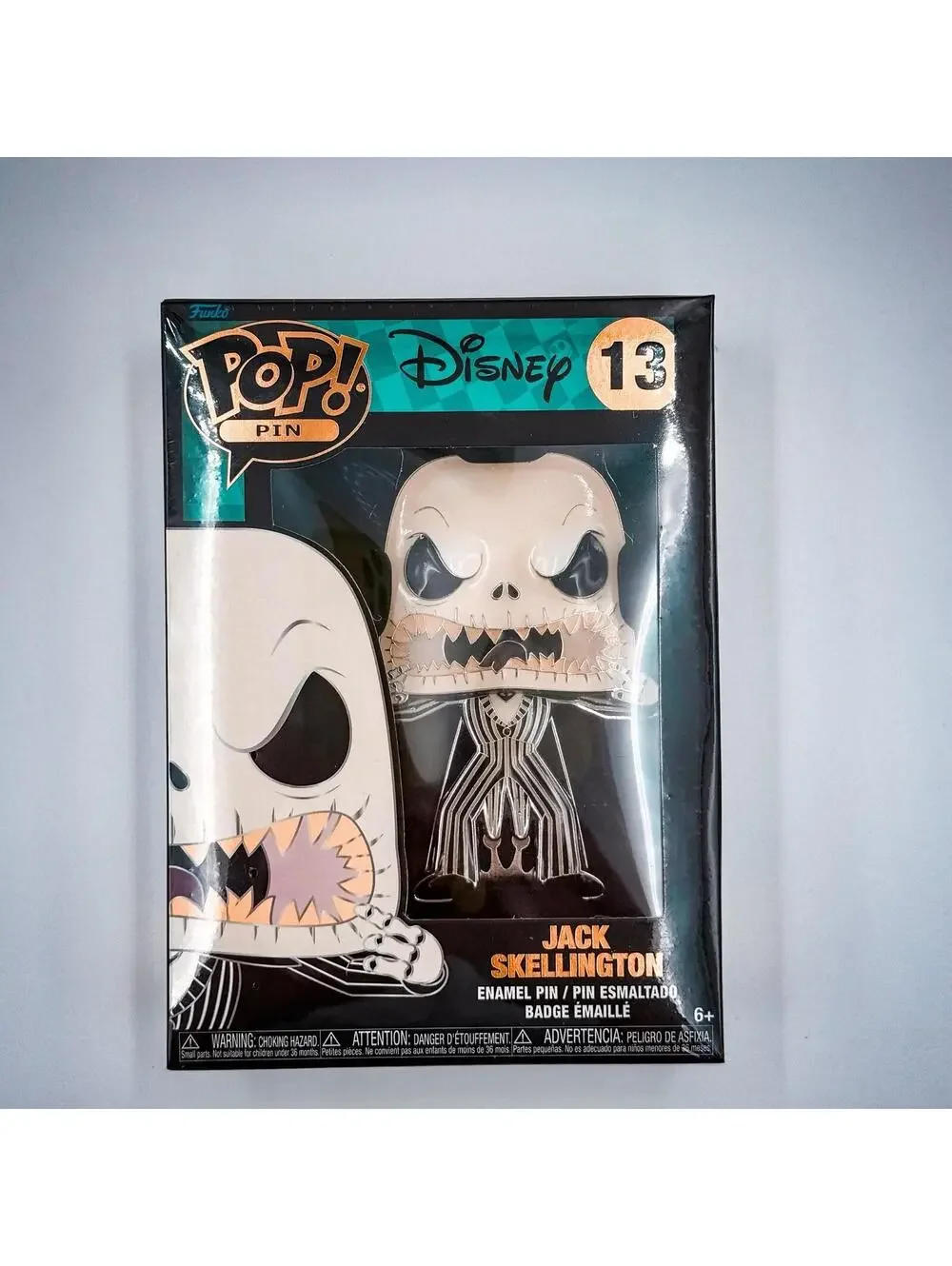 Funko Pop Enamel Pin 4-Pack Nightmare Before Christmas Disney Collectible Set
